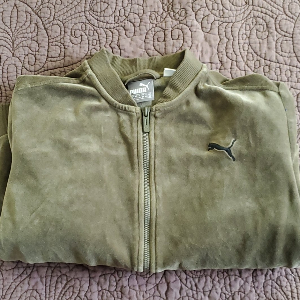 Puma zipup jacket.